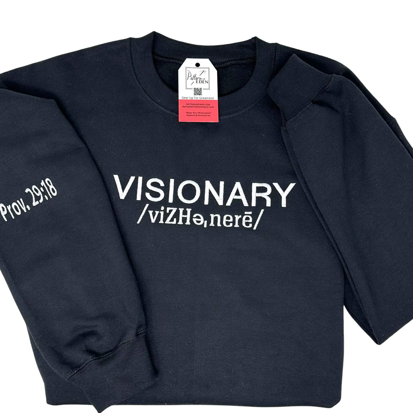 Visionary Embroidered Sweatshirt