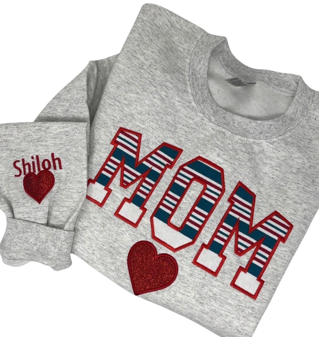Embroidered Hospital Blanket Mama Sweatshirt