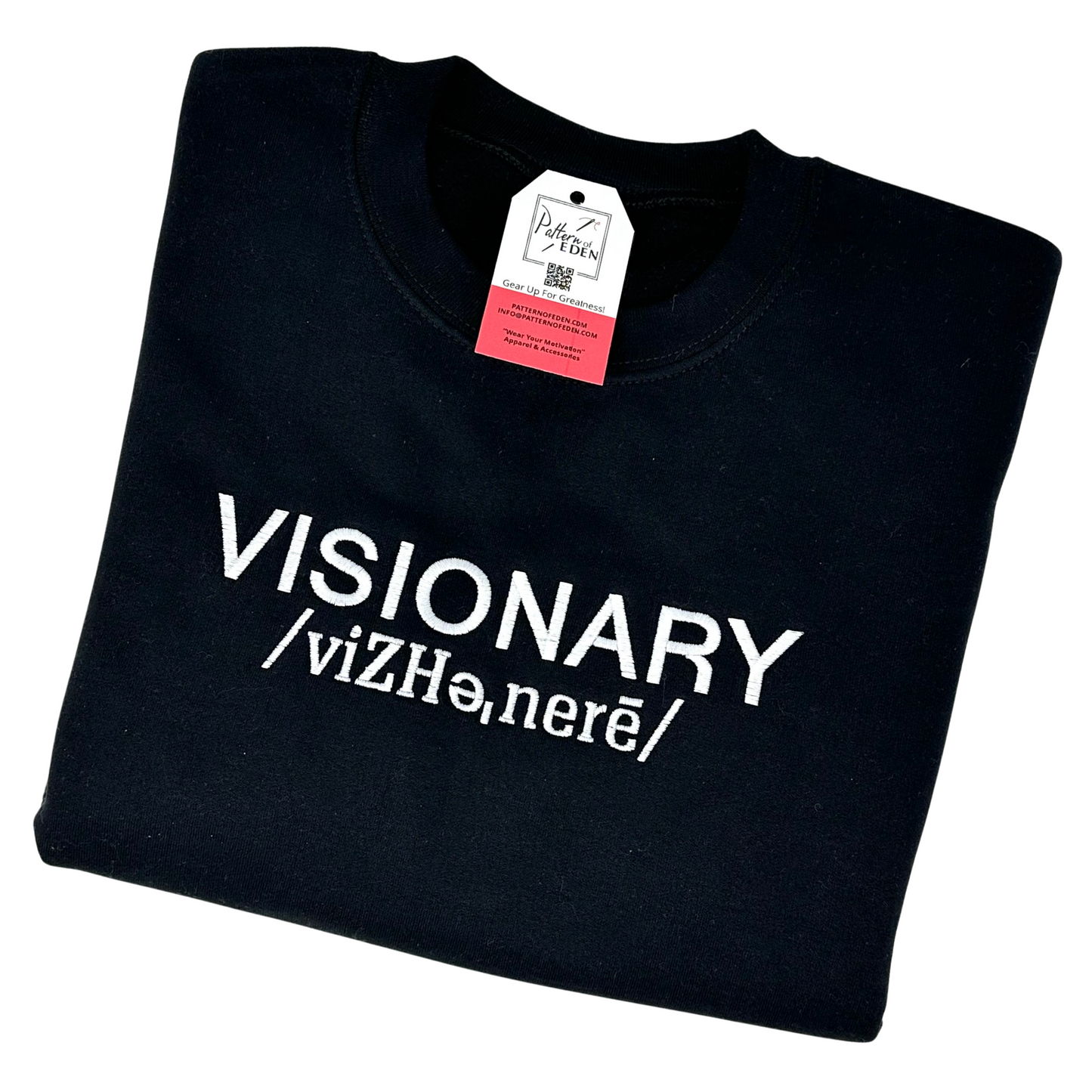 Visionary Embroidered Sweatshirt